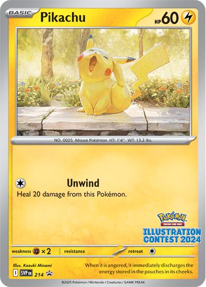 Pikachu - 214 - SV: Scarlet & Violet Promo Cards