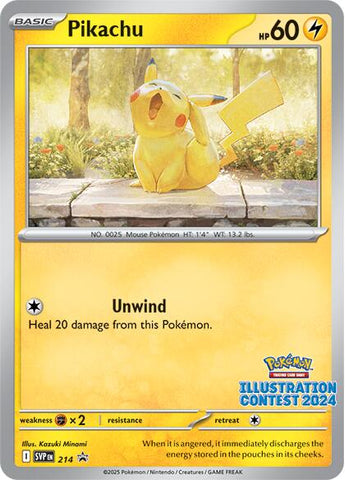 Pikachu - 214 - SV: Scarlet & Violet Promo Cards