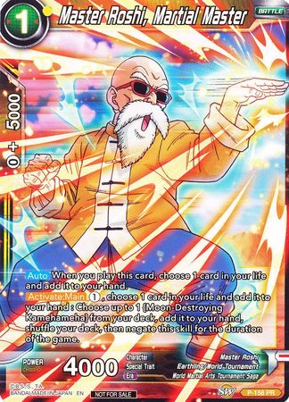 Master Roshi, Martial Master (Power Booster: World Martial Arts Tourna Master Roshi, Martial Master (Power Booster: World Martial Arts Tourna