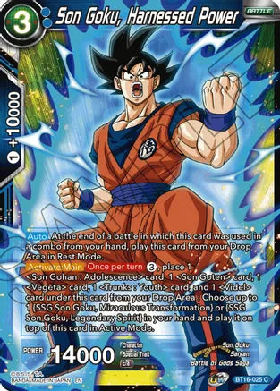 Son Goku, Harnessed Power [BT16-025]