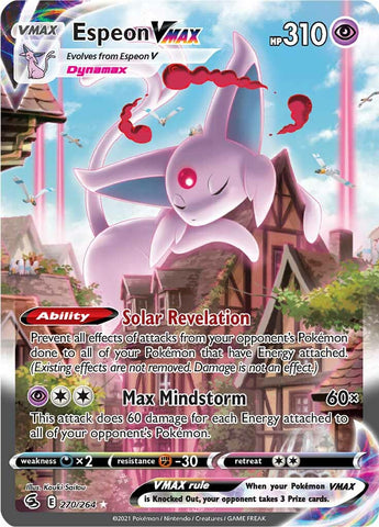 Gengar V & Vmax - 157/264 Fusion Strike - Pokemon Ultra Rare 2 Card Lot