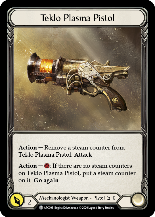 Teklo Plasma Pistol [U-ARC003] Unlimited Normal