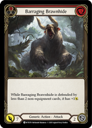 Barraging Brawnhide (Red) [WTR176] Unlimited Edition Rainbow Foil