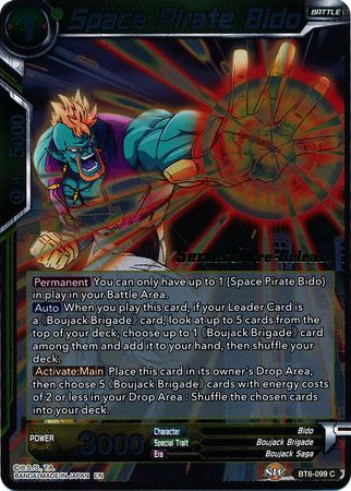 Space Pirate Bido (Destroyer Kings) [BT6-099_PR]