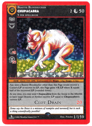 Chupacabra 1st Edition