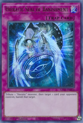 Hieratic Seal of Banishment [GFTP-EN056] Ultra rare