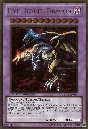 five headed dragon yugioh card price Yu-Gi-Oh Card - SD09-ENSS1