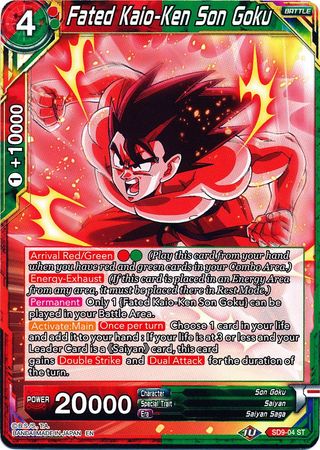 Fated Kaio-Ken Son Goku [SD9-04]