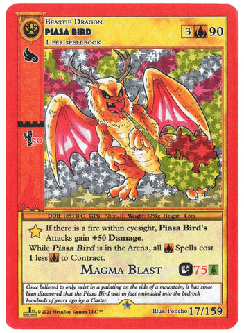 Piasa Bird 1st Edition
