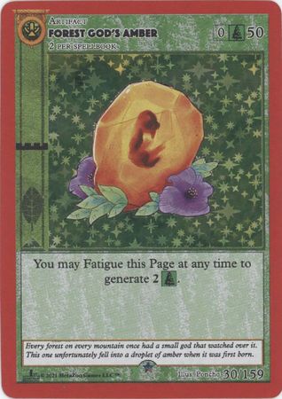 Forest God's Amber 1st Edition