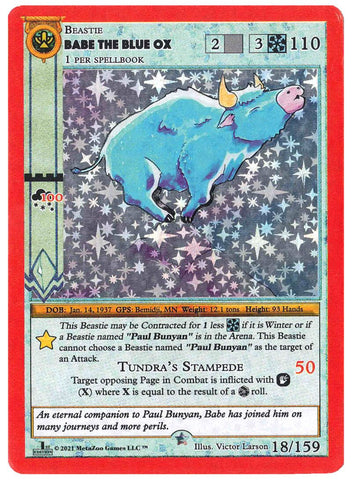 Babe the Blue Ox 1st Edition