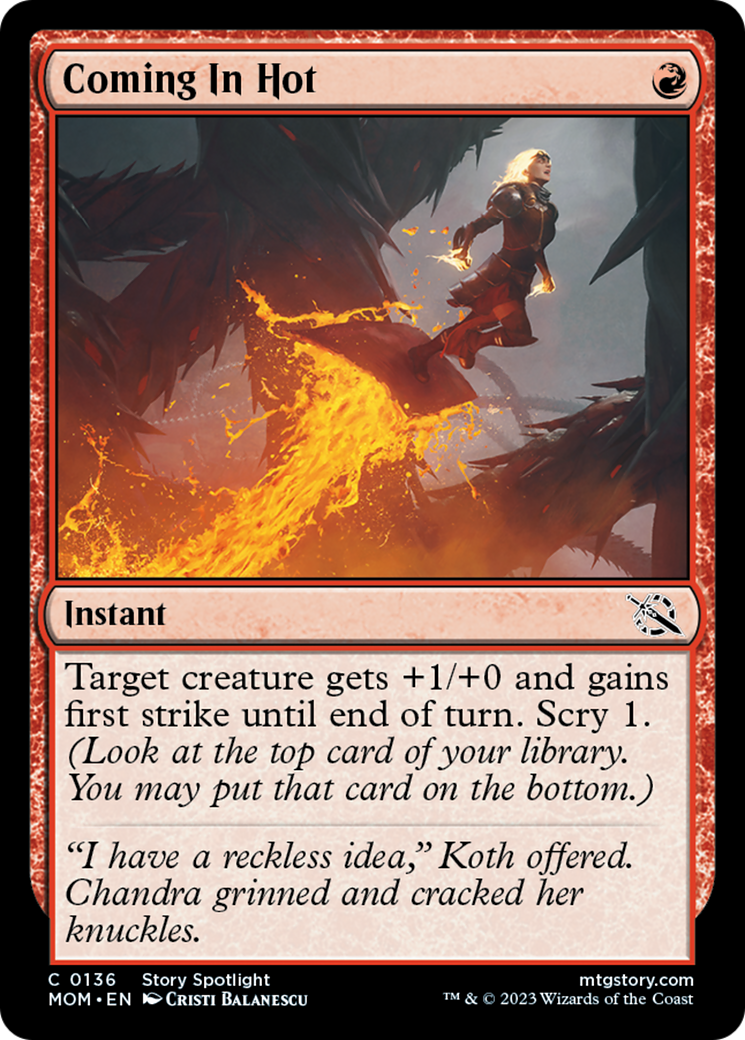 Coming In Hot [March of the Machine]