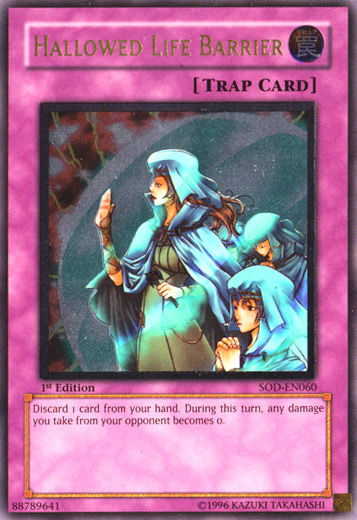 Hallowed Life Barrier (UTR) [SOD-EN060] Ultimate Rare