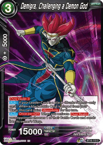 Demigra, Challenging a Demon God [BT16-110]