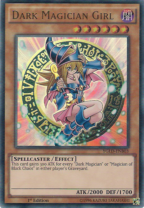 Dark Magician Girl (B) [YGLD-ENB03] Ultra Rare