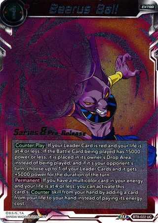Beerus Ball (Malicious Machinations) [BT8-022_PR]