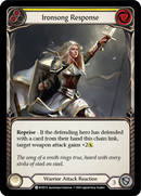 Ironsong Response (Yellow) [WTR133] Unlimited Edition Rainbow Foil
