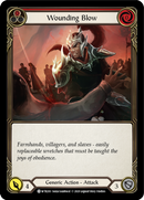 Wounding Blow (Red) [WTR203] Unlimited Edition Rainbow Foil