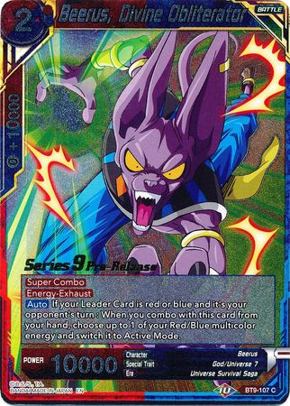 Beerus, Divine Obliterator (Universal Onslaught) [BT9-107]