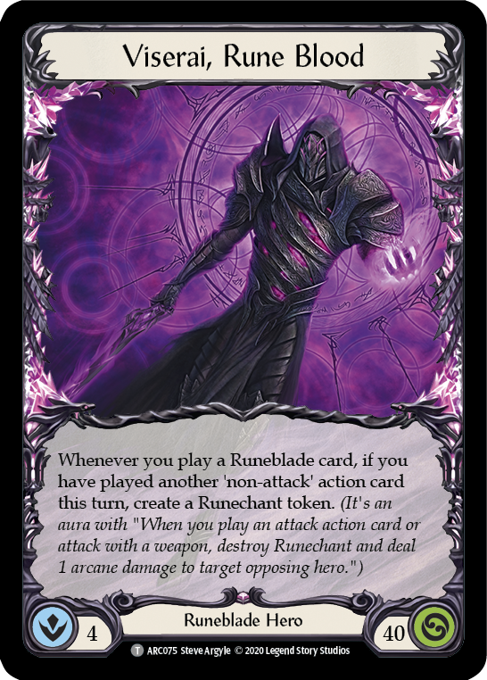 Viserai, Rune Blood [U-ARC075] Unlimited Normal