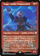 Toggo, Goblin Weaponsmith (Foil Etched) [Commander Legends]