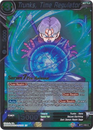 Trunks, Time Regulator (Assault of the Saiyans) [BT7-103_PR]