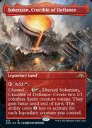 Sokenzan, Crucible of Defiance (Borderless) [Kamigawa: Neon Dynasty]