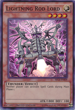 Lightning Rod Lord (SE) [SECE-ENS09] Super Rare