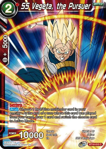 SS Vegeta, the Pursuer [BT16-015]