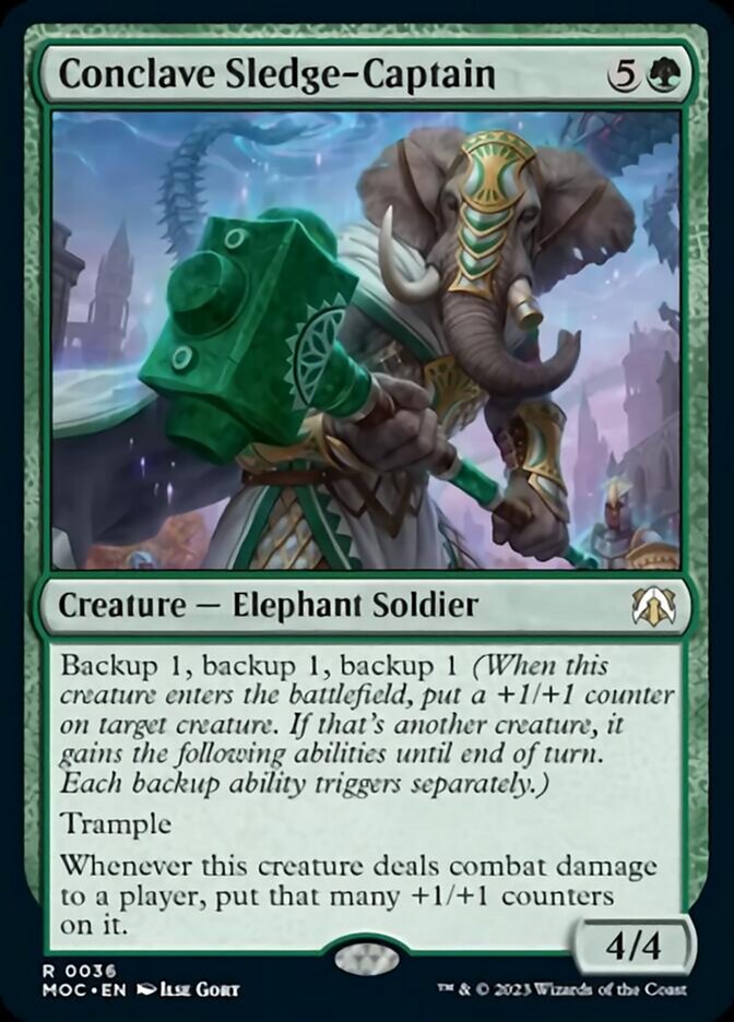 Conclave Sledge-Captain [March of the Machine Commander]