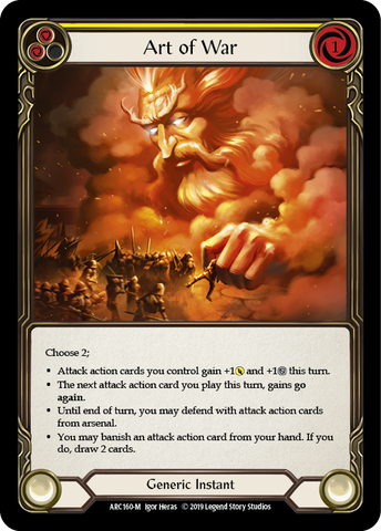 Art of War [ARC160-M] 1st Edition Rainbow Foil