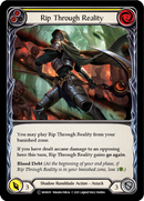 Rip Through Reality (Yellow) (Rainbow Foil) [U-MON181-RF] Unlimited Edition Rainbow Foil