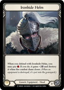 Ironhide Helm (Rainbow Foil) [U-MON241-RF] Unlimited Edition Rainbow Foil