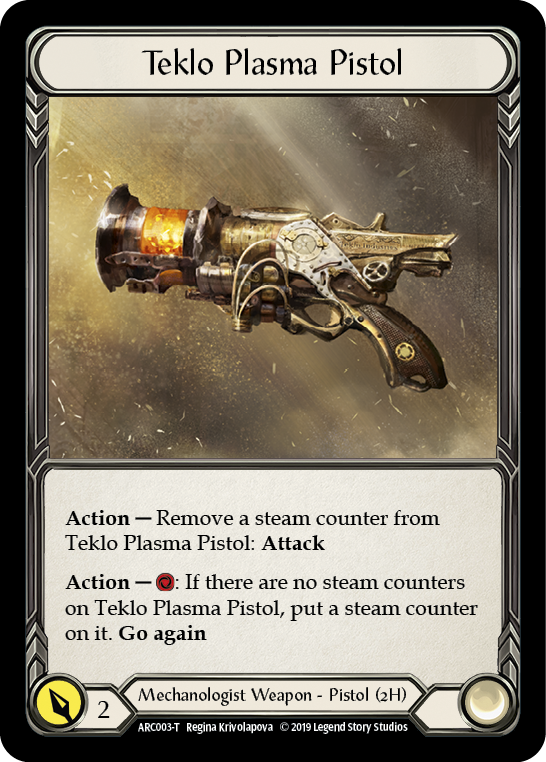 Teklo Plasma Pistol [ARC003-T] 1st Edition Normal