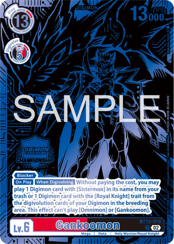 Gankoomon [BT13-019] - BT13-019 (2023 Championship Finals Top 16) [Versus Royal Knights Promos]