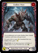 Endless Maw (Yellow) (Rainbow Foil) [U-MON127-RF] Unlimited Edition Rainbow Foil