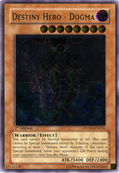 Destiny Hero - Dogma (UTR) [POTD-EN014] Ultimate Rare