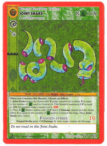 Joint Snake 1st Edition