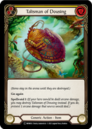 Talisman of Dousing (Rainbow Foil) [U-MON302-RF] Unlimited Edition Rainbow Foil
