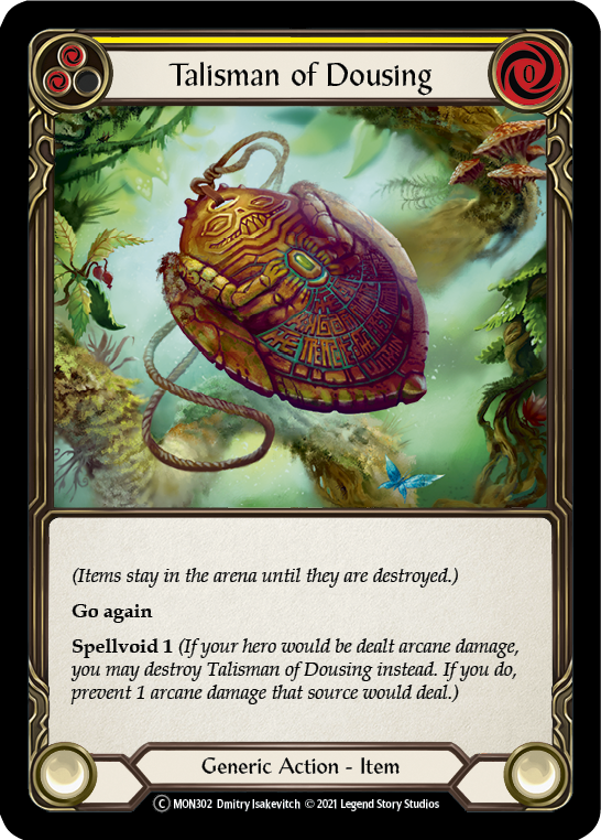Talisman of Dousing [U-MON302] Unlimited Edition Normal
