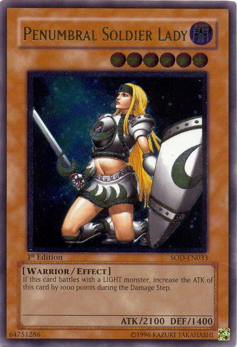 Penumbral Soldier Lady (UTR) [SOD-EN033] Ultimate Rare