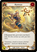Illuminate (Red) (Rainbow Foil) [U-MON072-RF] Unlimited Edition Rainbow Foil