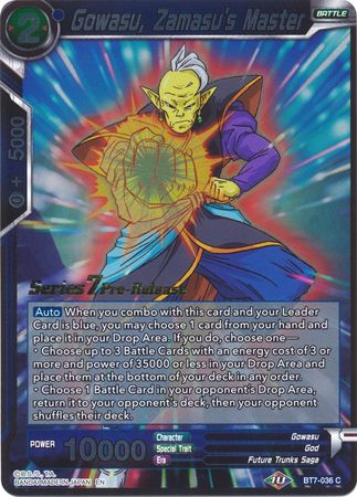 Gowasu, Zamasu's Master (Assault of the Saiyans) [BT7-036_PR]