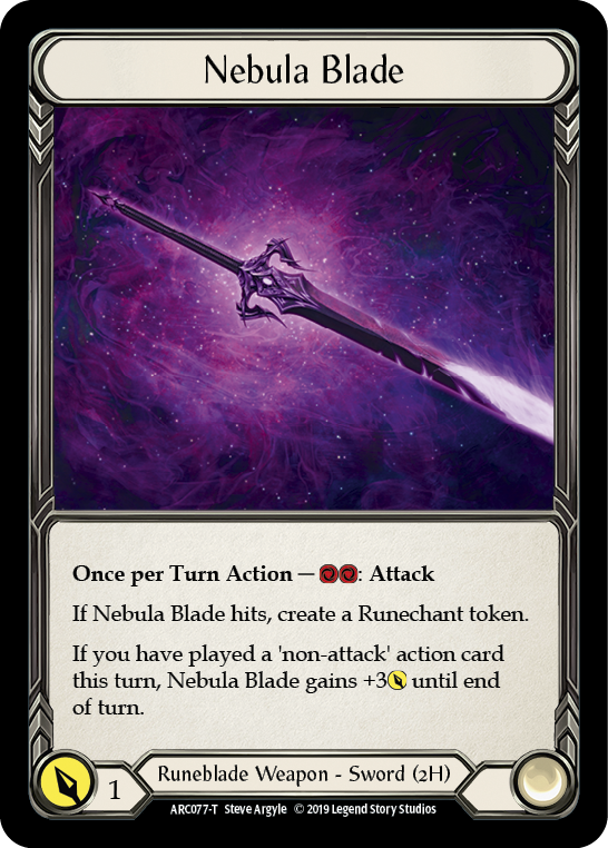 Nebula Blade [ARC077-T] 1st Edition Normal