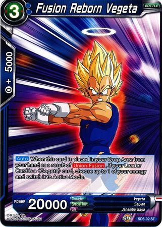 dragon ball super card game resurrected fusion Fusion Reborn Vegeta (Starter Deck