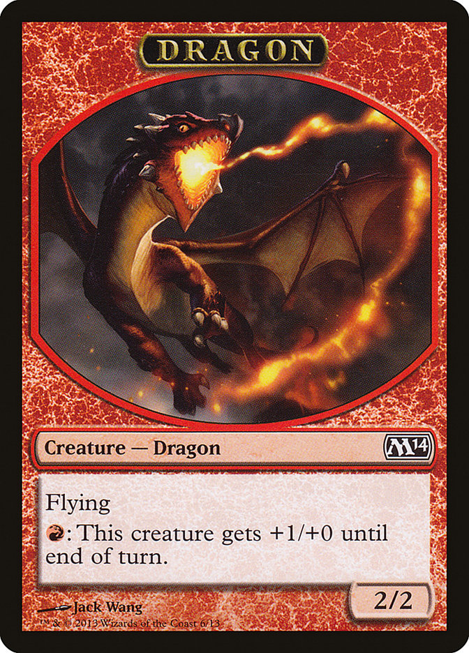 Dragon [Magic 2014 Tokens]