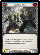 Buckling Blow (Blue) [WTR059] Unlimited Edition Rainbow Foil
