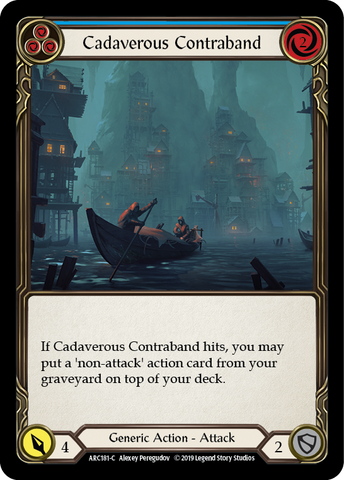 Cadaverous Contraband (Blue) [ARC181-C] 1st Edition Normal