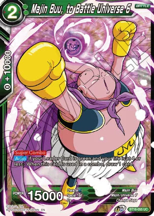 Majin Buu, to Battle Universe 6 [BT16-055]