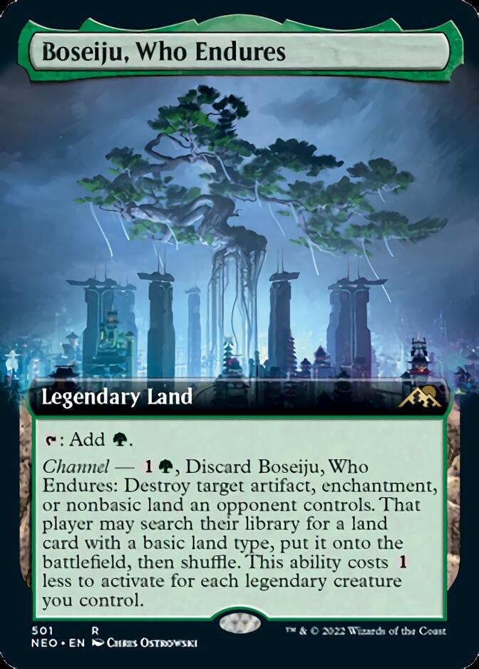 Boseiju, Who Endures (Extended) [Kamigawa: Neon Dynasty]